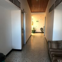 Pasillo interior del hotel